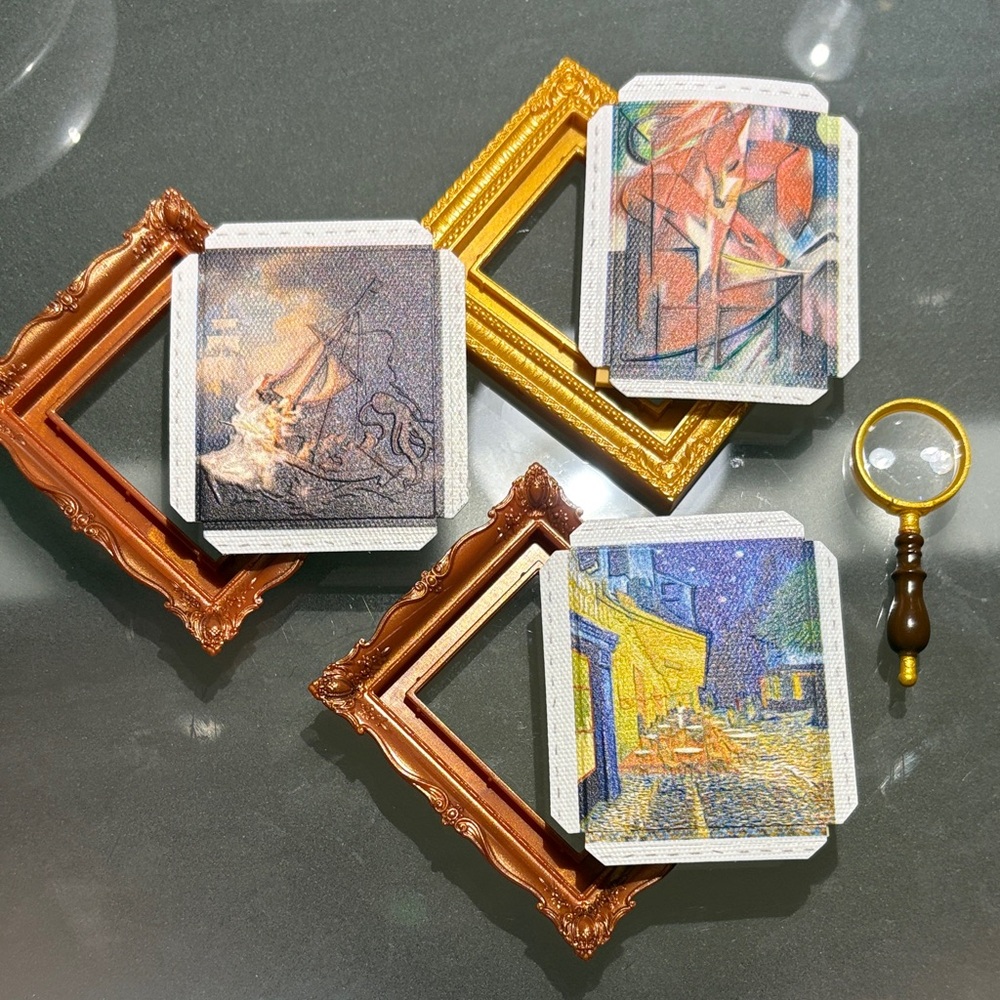 Mini brand create masterpiece Paintings